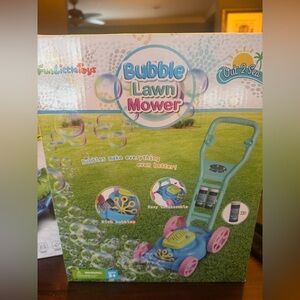 Kids Bubble Lawn Mower Toy 🫧 | Includes Bubble Solution | NEW
